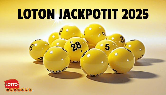 Loton Jackpotit 2025