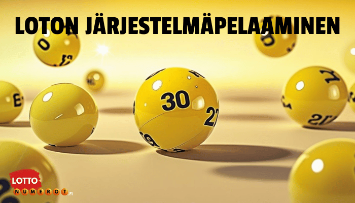 Loton järjestelmäpelaaminen