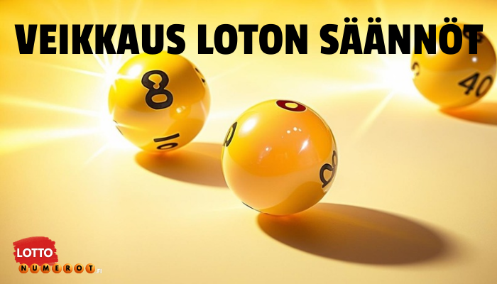 Veikkaus loton säännöt lottonumerot.fi