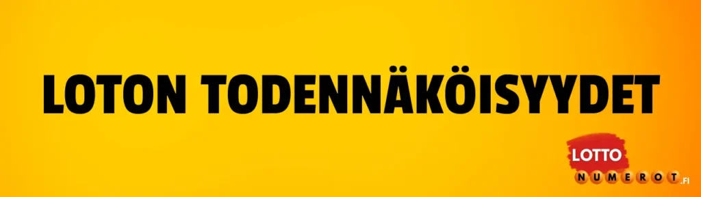 loton todennäköisyydet lottonumerot.fi